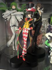 コードギアス フィギュア 3体セット C.C. ルルーシュ レイラ・マルカル 