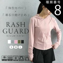 種類8:M/グリーン ラッシュガード レディース パーカー UPF50+ UVカット UV 体型カバー 夏 フード付き 長袖 接触冷感 冷感 涼感 紫外線対策 日焼け対策 指穴 S M L 薄手 無地 羽織 軽量 速乾 通気性 レジャー 黒 白 グレー ピンク