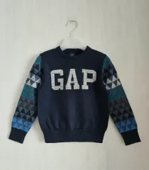 ベイビーGAPキッズ クルーネック ニットセーター 5Y