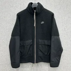 100 NIKE メンズ ルーズフィット シープスキン ボア アウター