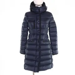 美品☆MONCLER モンクレール HERMINE エルミンヌ ロゴワッペン・フード
