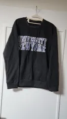 UNIVERSITY NEW YORK ブラック トレーナー ユニセックス