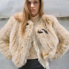 あいなちゃん着用 BEEDEN FAUX CURLY FUR JACKET S - メルカリ