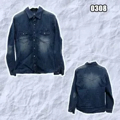 S Dolce&Gabbana ドルチェ＆ガッバーナ ウェスト**ストーン** デニム **シャツ**のサムネイル