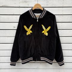 schott ボアスタジャン ブラック サイズXL - メルカリ