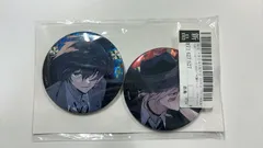 MR-02804 新品 太宰治＆中原中也ホログラム缶バッジセット(C104)「文豪ストレイドッグス」