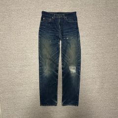 バックラッシュ ストレッチデニム13.5oz＋カーフスエード ブーツカット