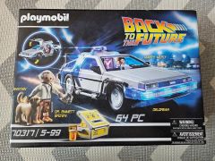 プレイモービル 70317 バックトゥザフューチャー デロリアン - メルカリ