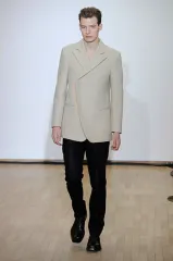 RAF SIMONS ラフ シモンズ 2010 FW バックル ウールジャケット ピーコートのサムネイル