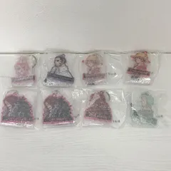 ワンピース 一番くじ I賞 アクリルキーホルダー 8個セット シュガー ヴェルゴ ルフィ×２ ロシナンテ×２キッド ゾロ