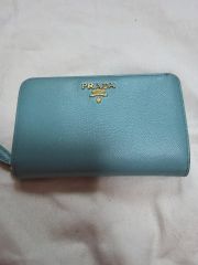 PRADA プラダ サフィアーノ 財布 フラップ 長財布 0609-2 - メルカリ
