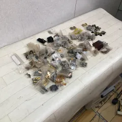 レザークラフト金具大量まとめ ハトメ ジャンパーホック 両面カシメ