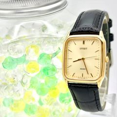 R7-1826 SEIKO 5E32-6A30 腕時計 ゴールド/ブラウン - メルカリ