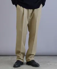新品 未使用 JIGGYS SHOP(ジギーズショップ)ポリツイルセミワイドパンツ 217591 ベージュのサムネイル