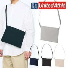 【新品】サコッシュ United Athle ユナイテッドアスレ 1461-01 レギュラー キャンバス サコッシュ 肩掛け 斜め掛けバッグ 帆布 ポシェットのサムネイル