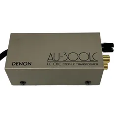 DENON デノン AU-300LC MC昇圧トランス 音響 オーディオ 中古