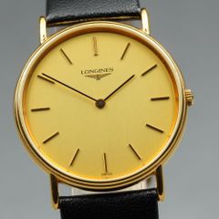 90s 未使用 LONGINES グランドクラシック クォーツ 純正尾錠 腕時計 