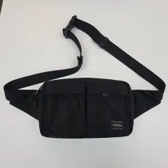 3回使用 ポーター タンカー ウェストバッグ ブラック