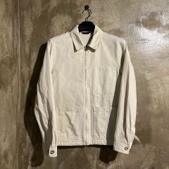 シーオール カバーオール ジャケット コットン ホワイト オーバー