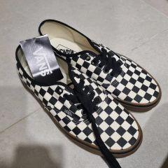 廃盤US企画]バンズvans authentic レザーチェッカーボード29㎝ - メルカリ