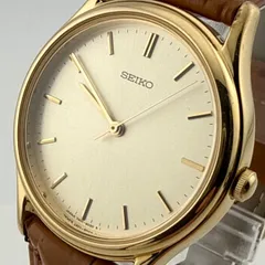 SEIKO 7N01-6020 セイコー　メンズ　腕時計 クォーツ 稼働品 電池交換済み 裏蓋刻印あり【J434】