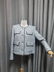 パッド ブルー ツイル ジャケット