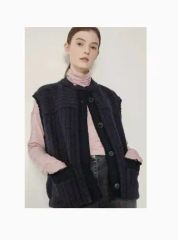 極美品 25aw ボールジィ フォックスヤククルーネックカーディガン