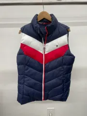 レディース) Tommy Hilfiger トミーヒルフィガー ダウン ベスト ダウン ベスト Sサイズ