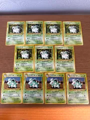 ポケモンカード　旧裏　ニドラン♀・ニドリーナ　11枚