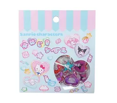 サンリオキャラクターズ おはじききらきらシールB ハローキティ マイメロ クロミ