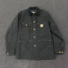 USA製 Carhartt ブラック チョアコート C01 BLK 38 - メルカリ