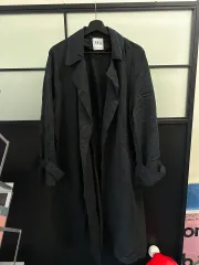 新品/ZARA ザラ ロング トレンチ コート
