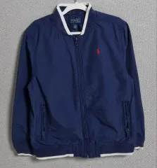 キッズ) 7歳) POLO RALPH LAUREN ネイビー ジャケット