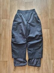 貴重 patagonia フルジップ トレイル パンツ 登山 レイン ナイロン