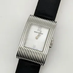 Boucheron ブシュロン リフレ SS SS×革 ホワイトシェル文字盤 091-6620 QZ レディース 腕時計 稼働品のサムネイル