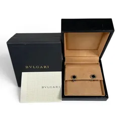BVLGARI ブルガリ ピアス ビーゼロワン K18 ブラックオニキス 総重量約3.51gのサムネイル