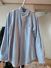 ポロラルフローレン スカイブルー シャツ