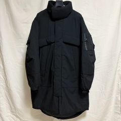 SOPHNET. 16AW 2レイヤーモッズコート 黒 サイズM - メルカリ
