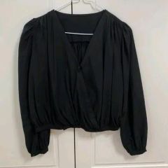 新品☆ANAYI フラットジョーゼットタックブラウス/セオリー、23区