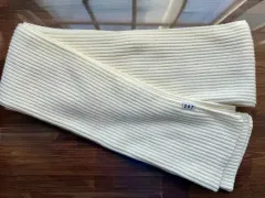247ソウル ニットマフラー アイボリーのサムネイル