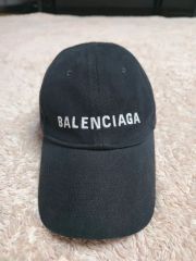 BALENCIAGA ベースボールキャップ ブラック Lサイズ - メルカリ