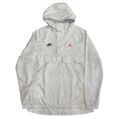 NIKE JORDAN エレファント柄 アノラック ナイロンジャケット NIKE JORDAN ナイロンジャケット エレファント柄 - メルカリ