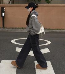 アパルトモン別注 アッパーハイツ THE LIVELY BONE ワイドデニム