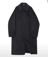 定価10万 ATTACHMENT カシミア混3レイヤージップフーデッドコート 3 