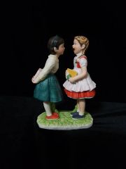 kazu様専用 ノーマン·ロックウェル 医師と人形を持つ少女 - メルカリ