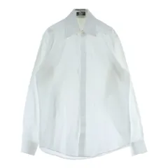 GIANNI VERSACE (ジャンニ ヴェルサーチ) 総柄 隠しボタンダウン 比翼ボタン 長袖シャツ ホワイトのサムネイル