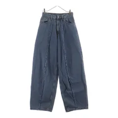 MM6 Maison Margiela (エムエムシックスメゾンマルジェラ) 5POKECT PANTS 切替デニムパンツ インディゴ S52LA0264 S30844のサムネイル