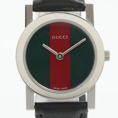 美品】GUCCI 自動巻き 腕時計 5500 シェリーライン AUTO - メルカリ