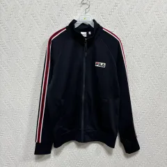 サ120 FILA フィラ サイドライン トラックジャージ ジャージ Mのサムネイル