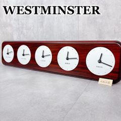 S358 WESTMINSTER ヘルムレ クオーツ2100 世界時計デンマーク - メルカリ